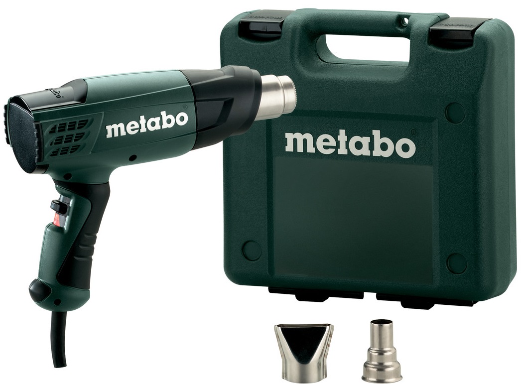 Metabo Heteluchtpistool HG 16-500 – 601067000 – met hoogwaardige keramische verwarming, krachtige motor en optimale apparaatkoeling – 1600 watt – kabellengte 2,2 m